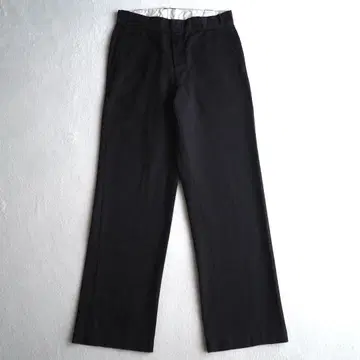 90년대 DICKIES USA 제작 블랙 워크 팬츠 TALON 지퍼 레어