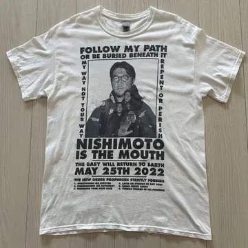 초기 NISHIMOTO IS THE MOUTH 티셔츠 L 사이즈
