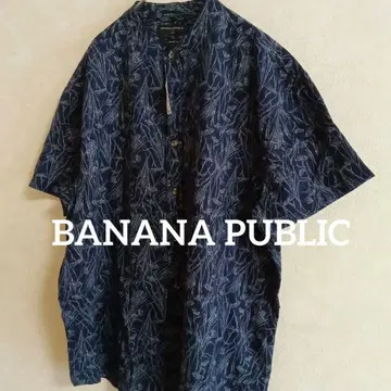 새상품 BANANA PUBLIC 바나나리퍼블릭 알로하 셔츠 L