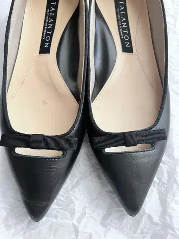 TALANTON 블랙 펌프스 스틸레토 23cm