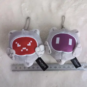 파이널 판타지 XIV 봉제 인형 마스코트 아웃 러너 2개 세트