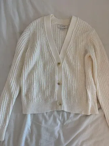 BANANA REPUBLIC 아이보리 가디건 M