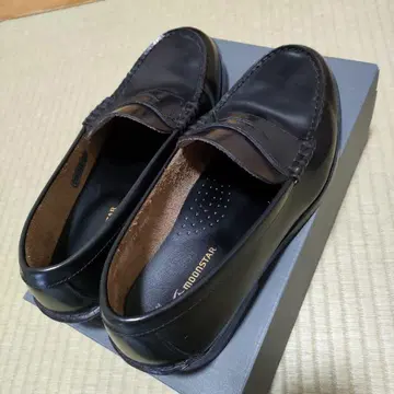 문스타 로퍼 26.5cm EEE 블랙