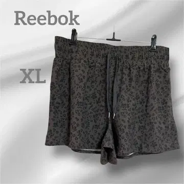 단 한 점 Reebok 레오파드 무늬 숏팬츠 [XL] 룸웨어