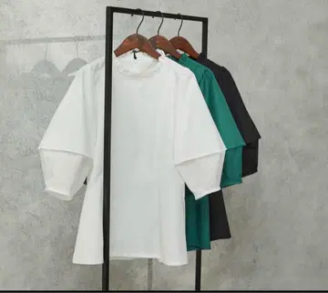 보우에이 bow.a 츠보미 블라우스 퍼프 슬리브