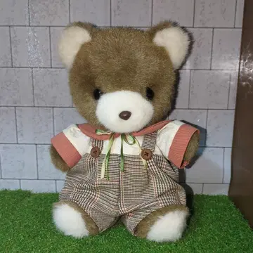 선애로우 곰 봉제 인형 일본제 맥