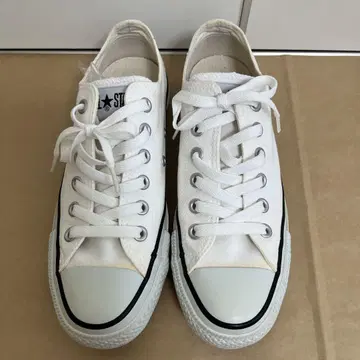 컨버스 스니커즈 올스타 로우 컷 화이트 24cm