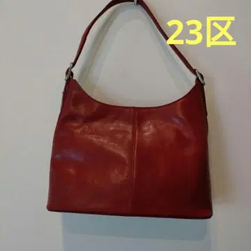 23구 백 가죽 익명 배송 즉시 구매 OK! 버건디 숄더백