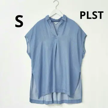 PLST 라이트 데님 오버사이즈 셔츠