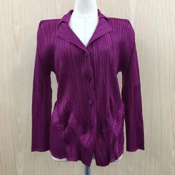 BUGARRI 플리츠 블라우스 자켓 F0627A05