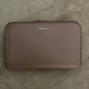 FURLA 접이식 지갑 베이지