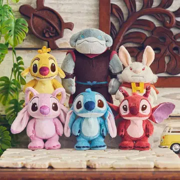 컴프 스티치 봉제 인형 Disney stanDs 릴로 & 스티치