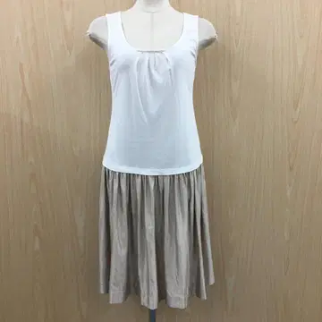 iCB 슬리브리스 원피스 F0627A12