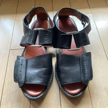 필립 림 가죽 샌들 36