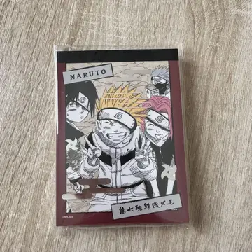 NARUTO 제7반 결성 메모 브로마이드 포함