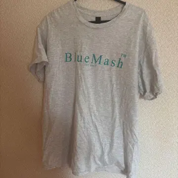BlueMash 로고 그레이 티셔츠