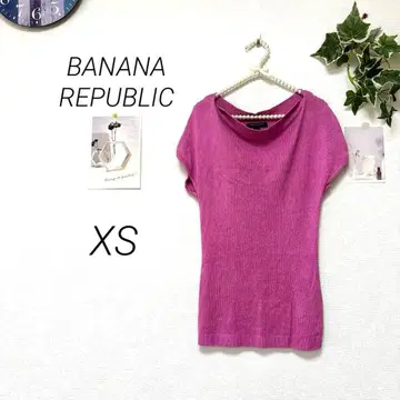 8690-1 바나나리퍼블릭 반팔 니트 XS 레이온