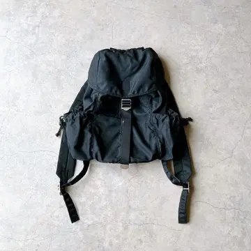 00s archive unknown 백팩 2줄 포켓 y2k