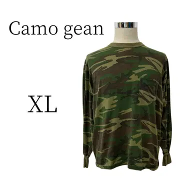 Camo gean 카모진 그린 긴팔 티셔츠 상의 XL(LL)