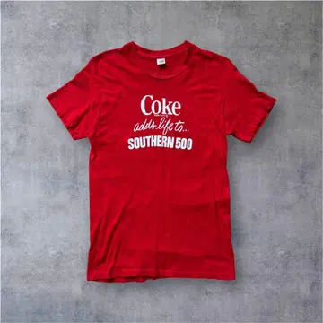 70s HANES 삼각형 택 미국제 COKE 유니섹스