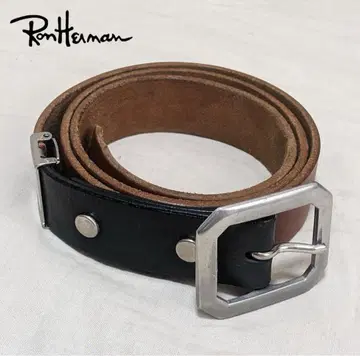 Ron Herman 가죽 벨트 블랙 브라운