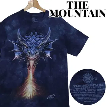 THE MOUNTAIN 더 마운틴 드래곤 타이다이 티셔츠 M 사이즈
