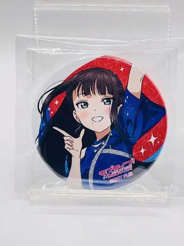 츠시마 요시코 가챠 캔뱃지3 Aqours 영구 stage