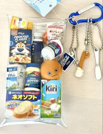 가챠 채우기 파우치 식품 베이커리 아침 식사
