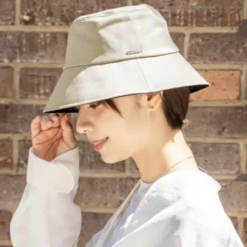 아시야 로사 블랑 100% 완전 차광 버킷 햇 버킷햇 Rose Blanc