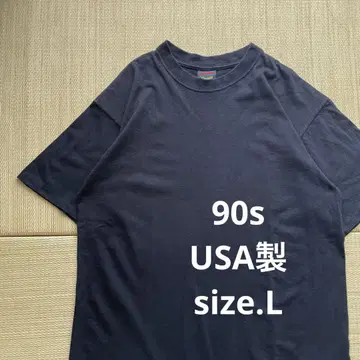 90s USA제 SOFFE 블랙 무지 블랭크 티셔츠 L