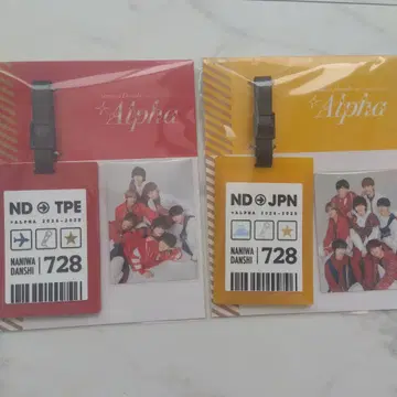 나니와단시 +Alpha 러기지 태그 일본 대만
