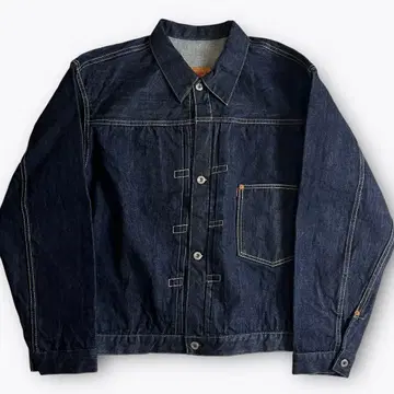 컨디션 최상 TCB JEANS 대전 모델 데님 자켓 다크 네이비 44