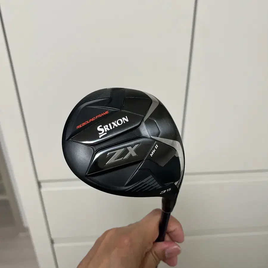 SRIXON ZX5 3W 15° VENTUS BLACK 7X（Srixon Black Chrome Irons