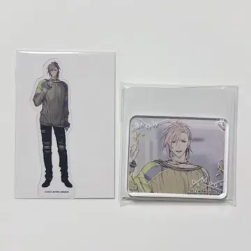 슬로우 데미지 슬로우 데미지 아크릴 플레이트 키체인 레이