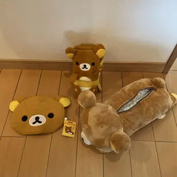 리락쿠마 봉제 인형 세트