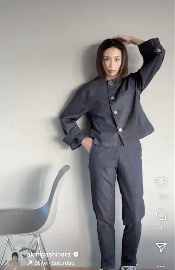 야누크 데님 히구치 카호리 씨 콜라보