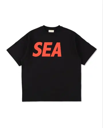 WIND AND SEA 티셔츠 블랙