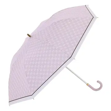 미라 쇼 라쿠오리 우천 겸용 우산 로고 라벤더 50cm