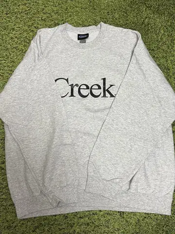 Creek 맨투맨 그레이 XL