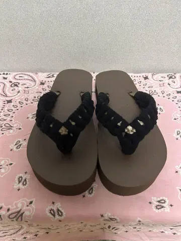 오리지널 통굽 비치 샌들