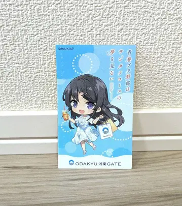 ODAKYU 쇼난 GATE 콜라보 오리지널 스티커 파랑 돼지 청춘 돼지
