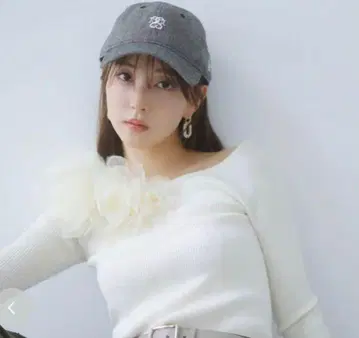 SNIDEL NEWERA 콜라보 바리에 캡 그레이