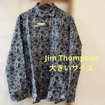 JIM Thompson 짐 톰슨 실크 100% 실크 셔츠