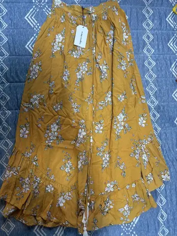 turquoise blue co 롱 스커트 새상품