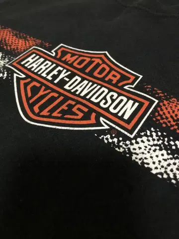 harley-davidson 프린트 티셔츠 블랙 XL