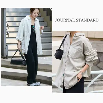 JOURNAL STANDARD 라이트 온스 데님 셔츠
