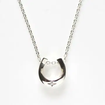STARJEWELRY 호스 슈 목걸이 다이아몬드 Silver925