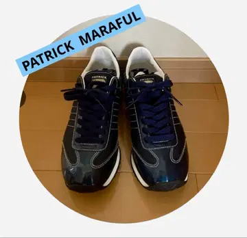 미사용 PATRICK MARAFUL 패트릭 마라풀 네이비 36
