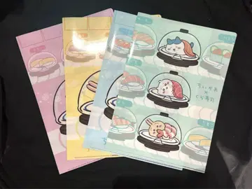 치이카와 쿠라스시 클리어 파일 4종 컴플리트 세트