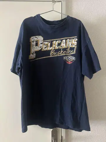 NBA 뉴올리언스 펠리컨스 반팔 티셔츠 XL 네이비